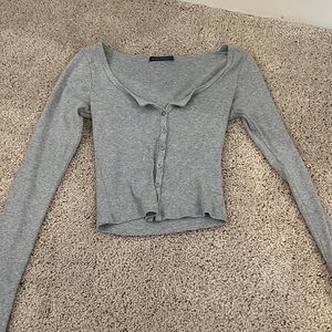 Brandy Melville long sleeve comfy crop
